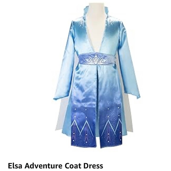 Frozen Elsa’s Journey Dress-Up Trunk Set-Fits Sizes 4-6X NWT - Picture 12 of 15
